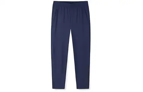 ANTA Knitted Sweatpants Men's Midnight Blue Moderate Slim Fit Pants