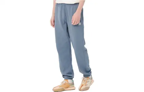New Balance Knitted Sweatpants Unisex Gray Blue