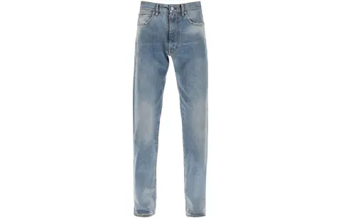 Maison Margiela Distressed Straight leg Jeans