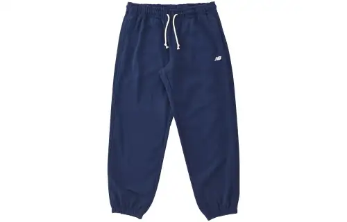 New Balance Athletics Amplified Knitted Sweatpants Men's Dark Blue Moderate Cuffed Pants