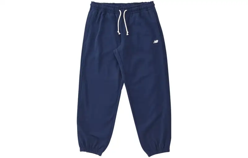 New Balance Athletics Amplified Knitted Sweatpants Men's Dark Blue Moderate Cuffed Pants