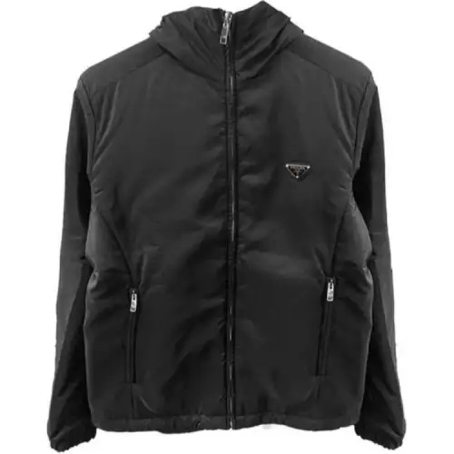 PRADA Jackets & Coats Men's Black