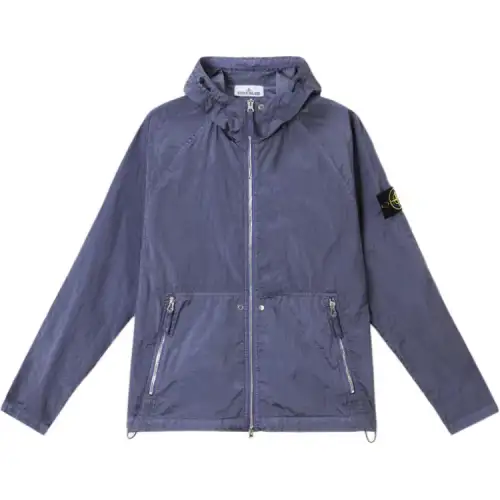 STONE ISLAND Jackets Men's Lavender Hooded Non Detachable Moderate Other