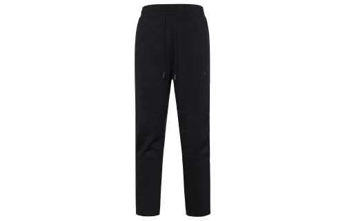 Jordan AS MJ 23E STMT FLC Knitted Sweatpants Men's Black Moderate Slim Fit Pants