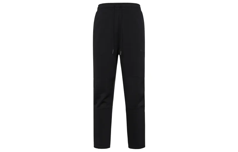 Jordan AS MJ 23E STMT FLC Knitted Sweatpants Men's Black Moderate Slim Fit Pants