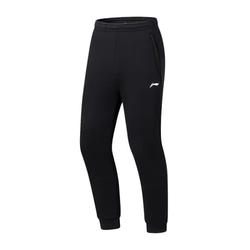 Li Ning Knitted Sweatpants Men's Black