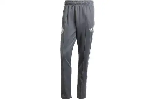 Adidas Originals BECKENBAUER Germany TRACK Knitted Sweatpants Men's Graphite Black
