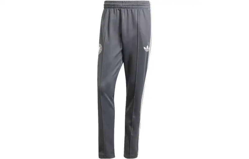 Adidas Originals BECKENBAUER Germany TRACK Knitted Sweatpants Men's Graphite Black