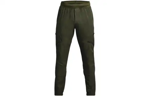 Under Armour Knitted Sweatpants Men's Marine Green Moderate Cuffed Pants