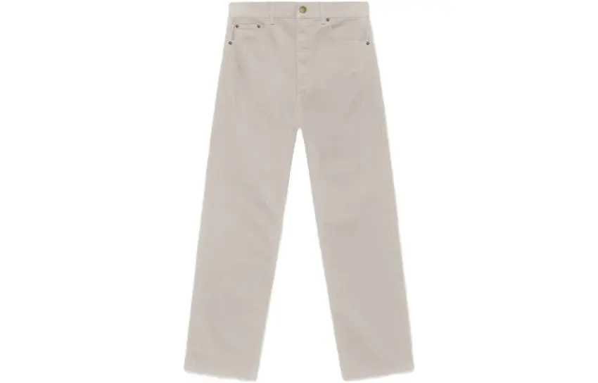 Fear Of God Essentials logo-appliqué straight-leg jeans