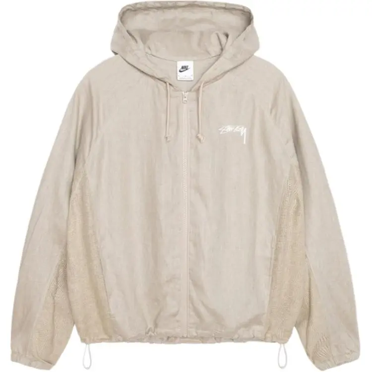 Stussy X Nike Linen Shell Jacket Asia Sizing