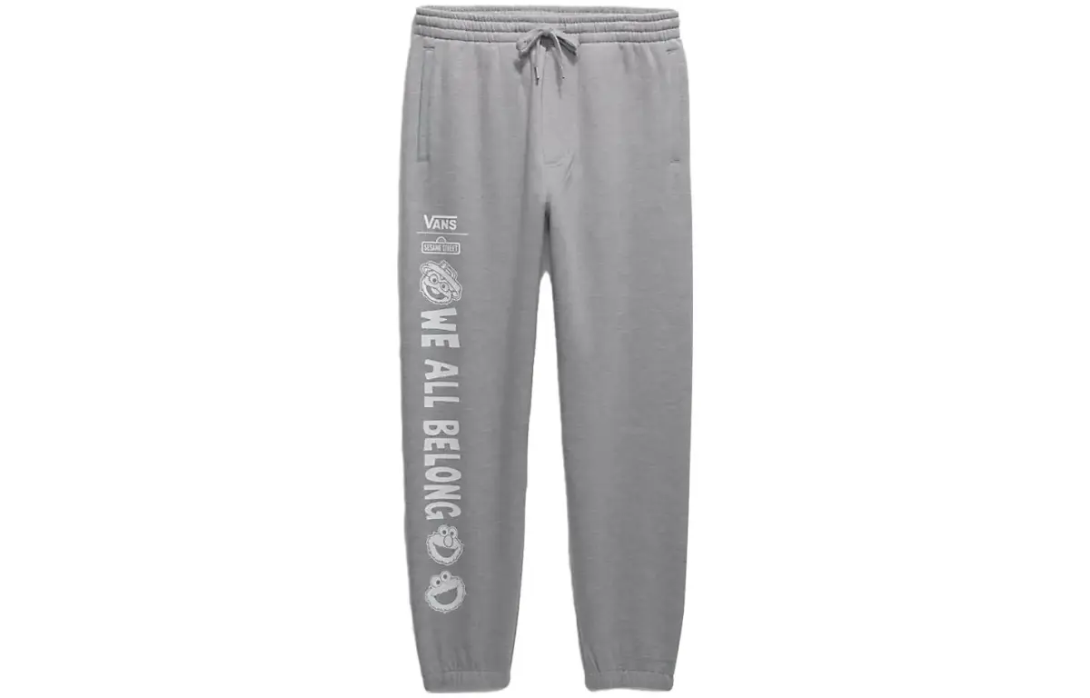 Vans x SESAME STREET VANS×SESAME STREET COLLECTION Knitted Sweatpants Unisex Gray