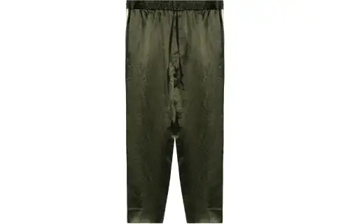 GUCCI Casual Pants Men's Green Moderate Straight Fit Pants