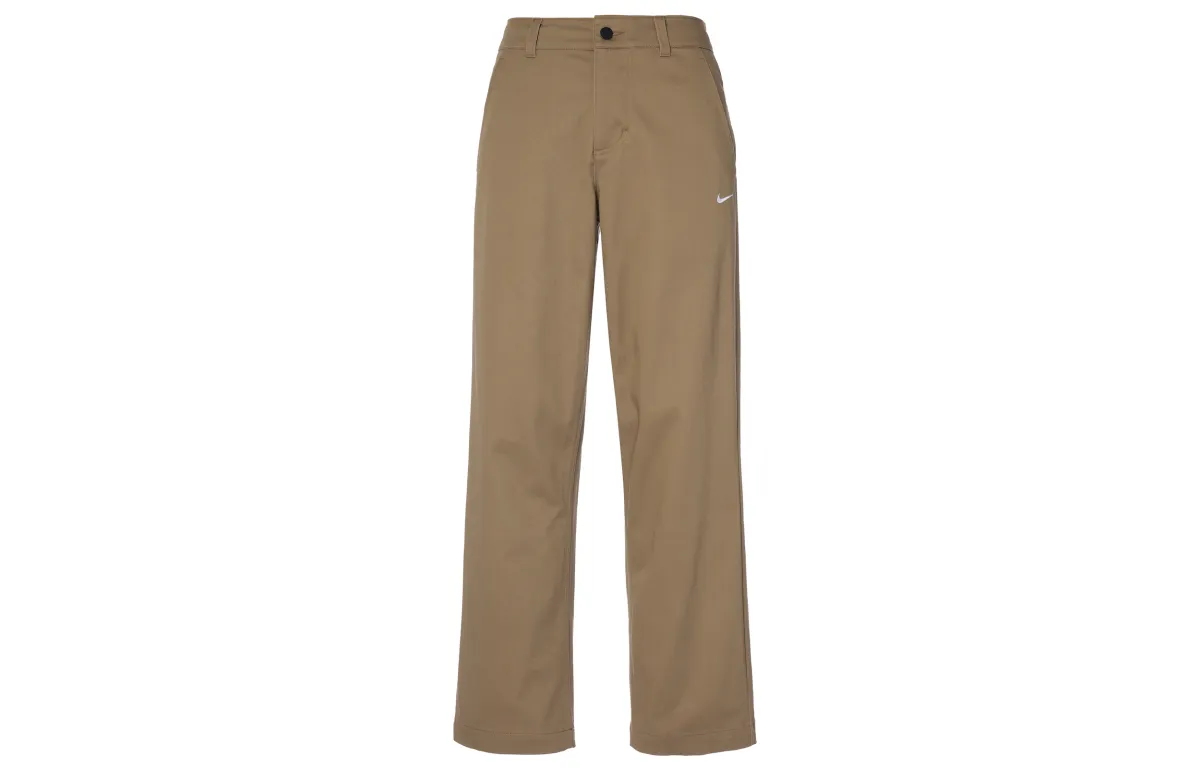 Nike Casual Pants Men's Brown Moderate Straight Fit Pants