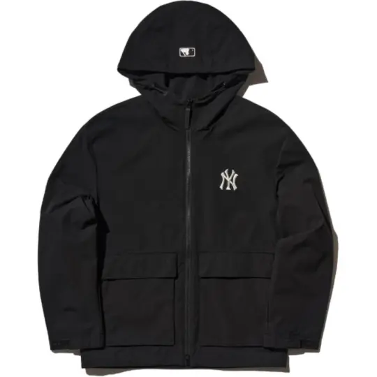 MLB Gorpcore Trench Coat Unisex Black