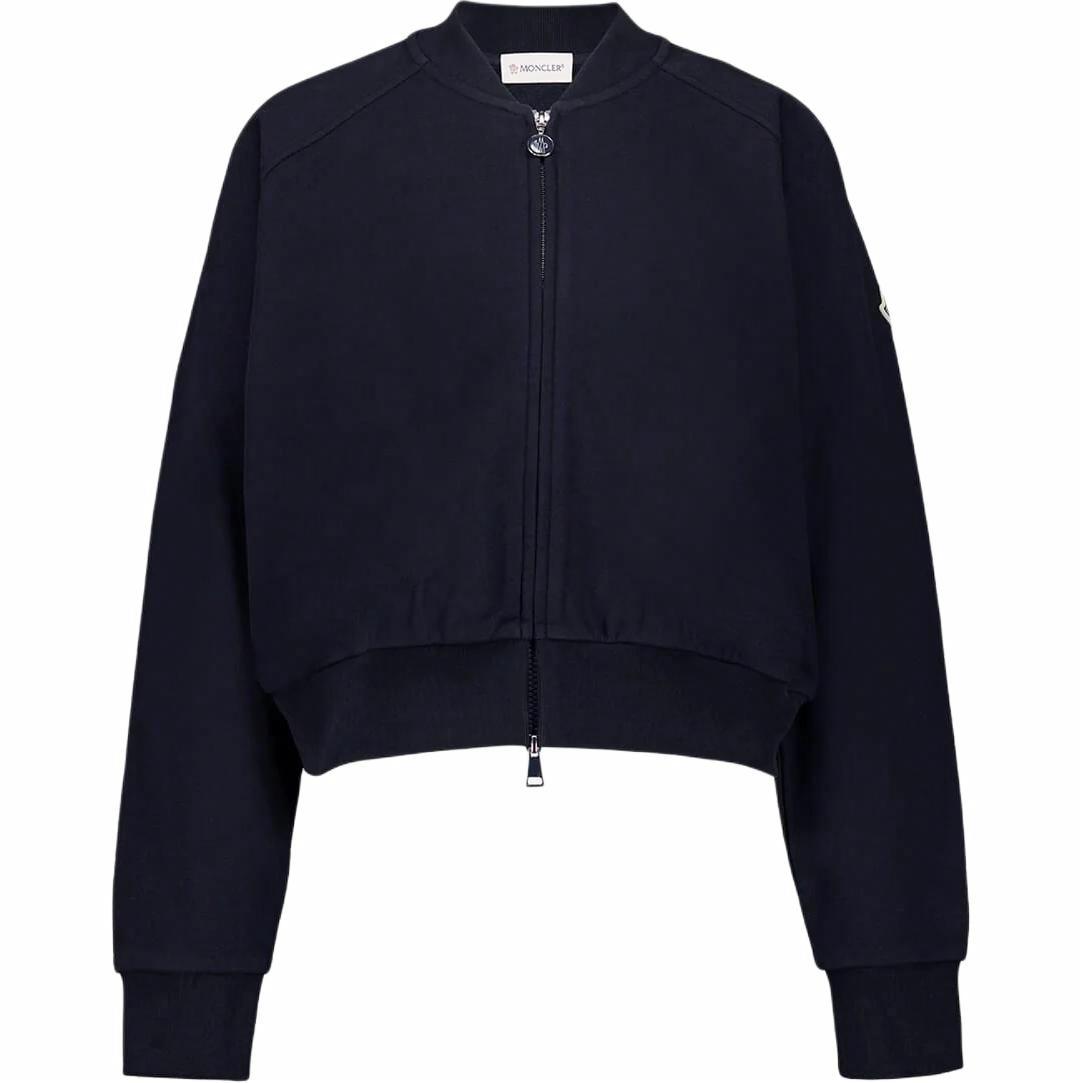 Женская куртка Moncler (темно-синяя)