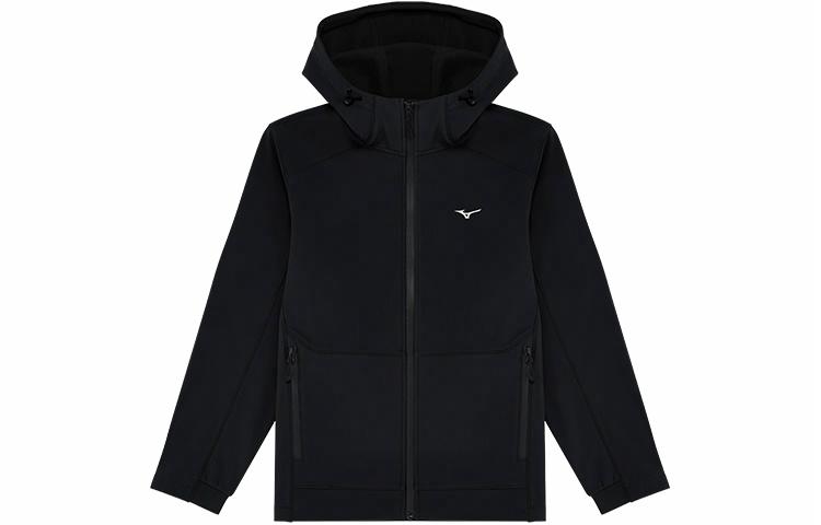 Куртка Mizuno ESSENTIAL Logo (черная)