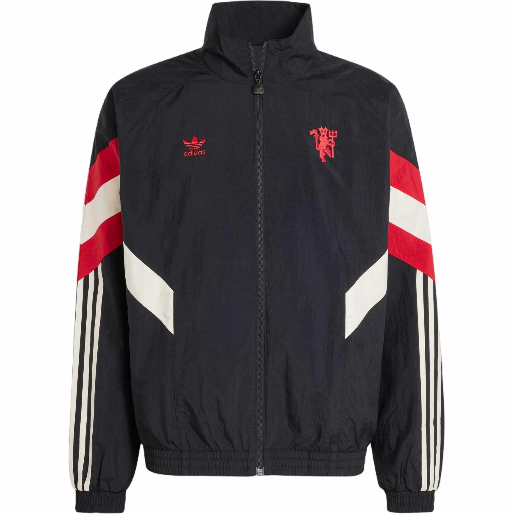 Мужская куртка adidas originals Manchester Track Top (черная)