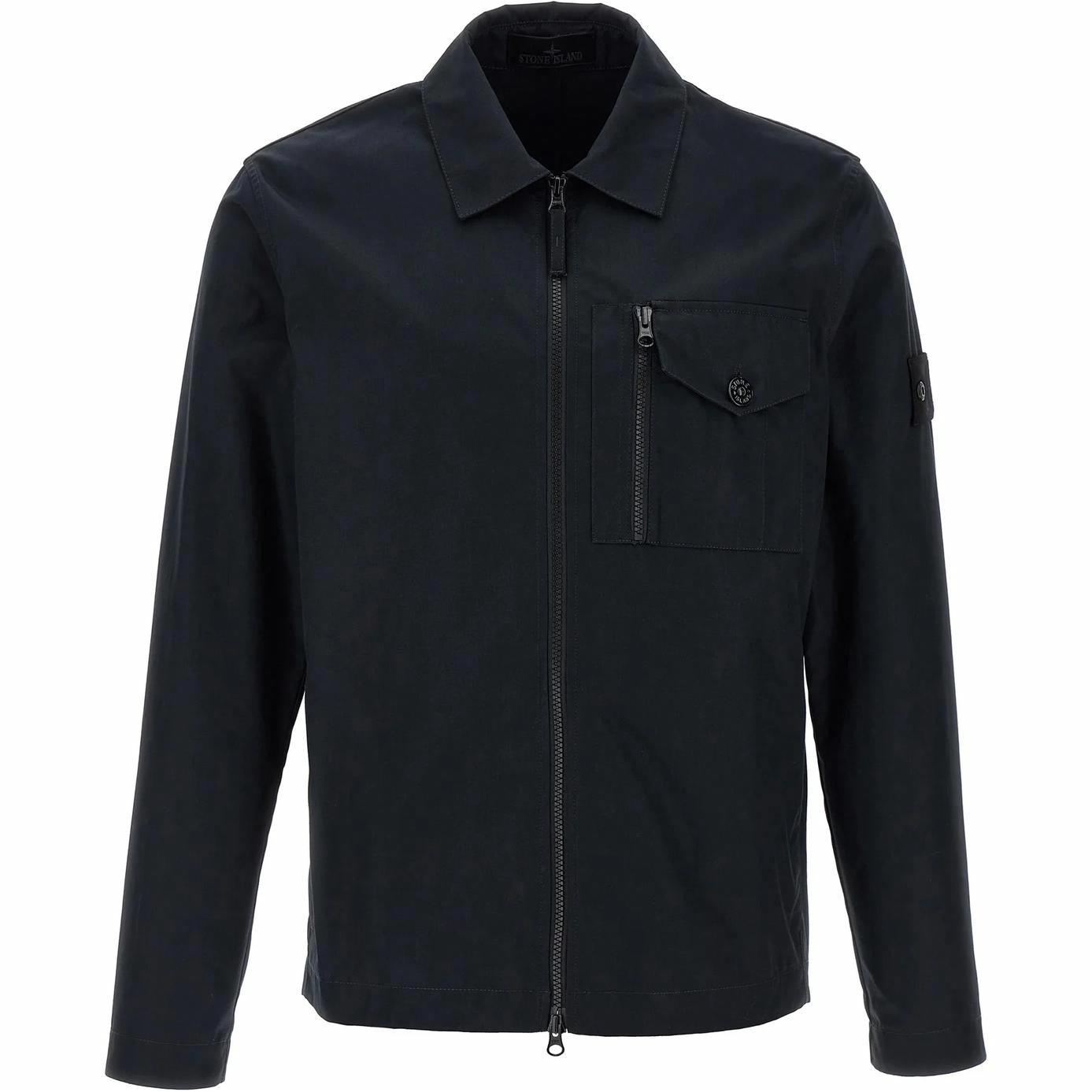 Мужская куртка STONE ISLAND Ghost (черная)