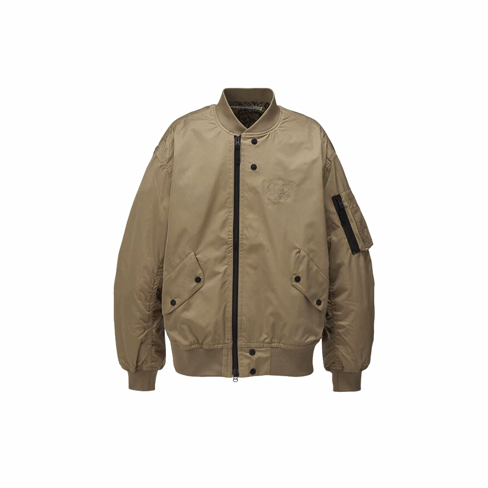 Куртка Onitsuka Onitsuka Tiger BOMBER (светло-коричневая)