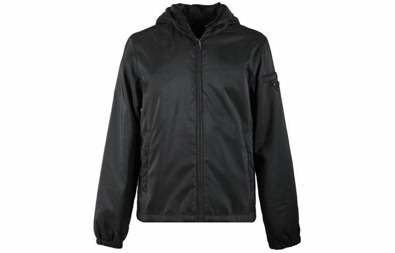 Мужская куртка Prada PRADA Logo (черная)