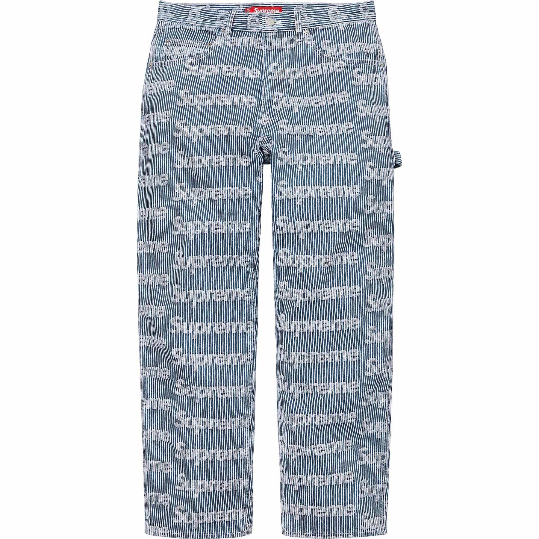 Джинсы Supreme Denim Painter Pant (синие)