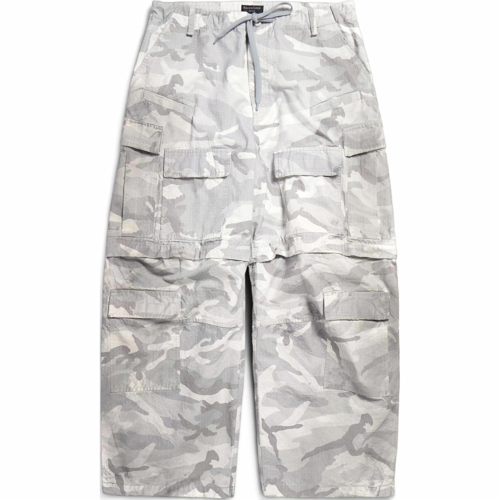 Мужские штаны Balenciaga карго (серые)