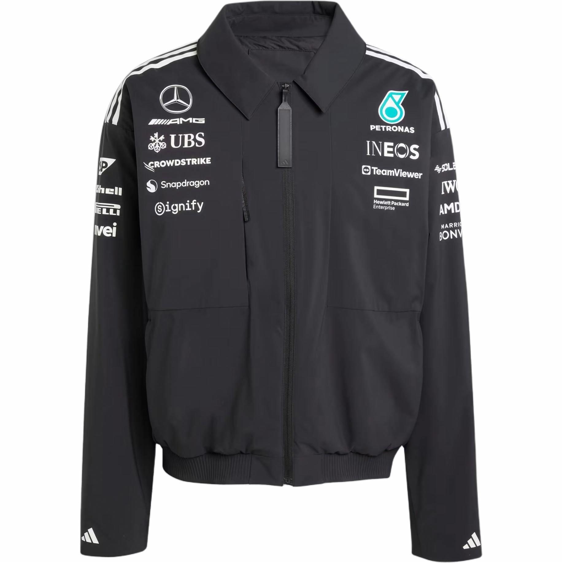 Мужская куртка adidas × MERCEDES-AMG (черная)
