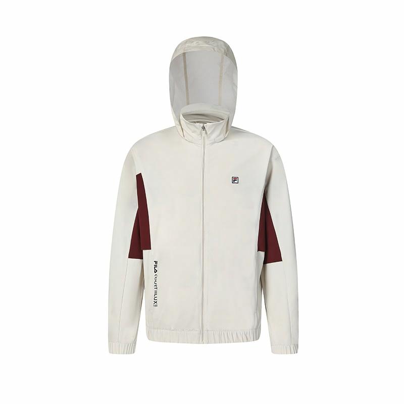 Мужская куртка Fila Tennis Jacket (бежевая)