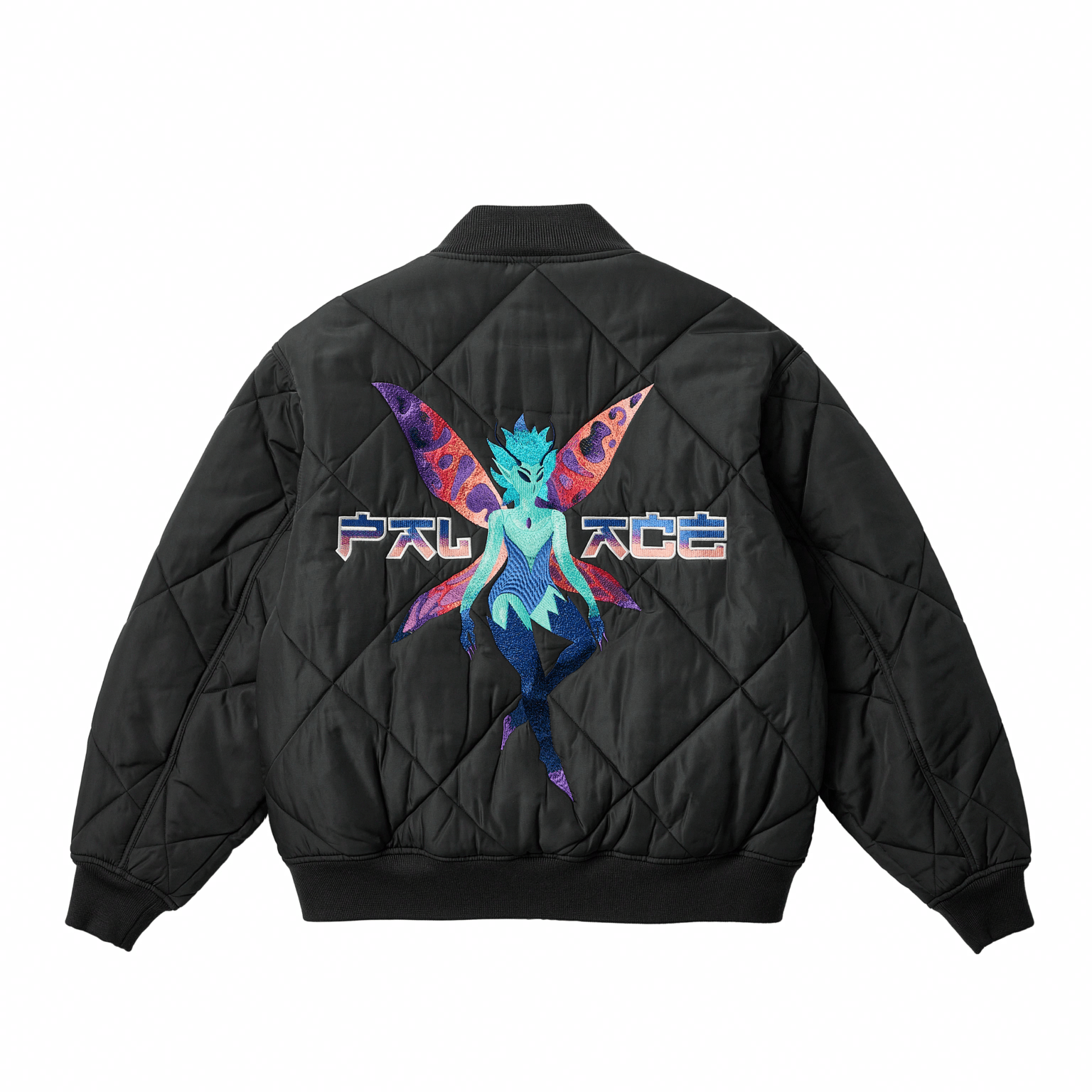 Куртка Palace SS25 Drop5 FAIRY BOMBER JACKET (черная)