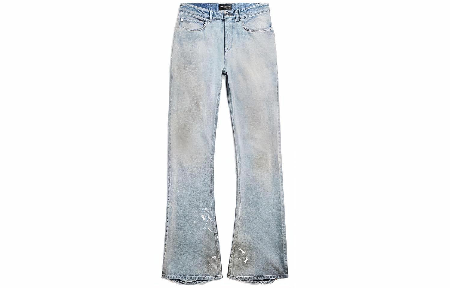 Джинсы Balenciaga Flared Denim (синие)