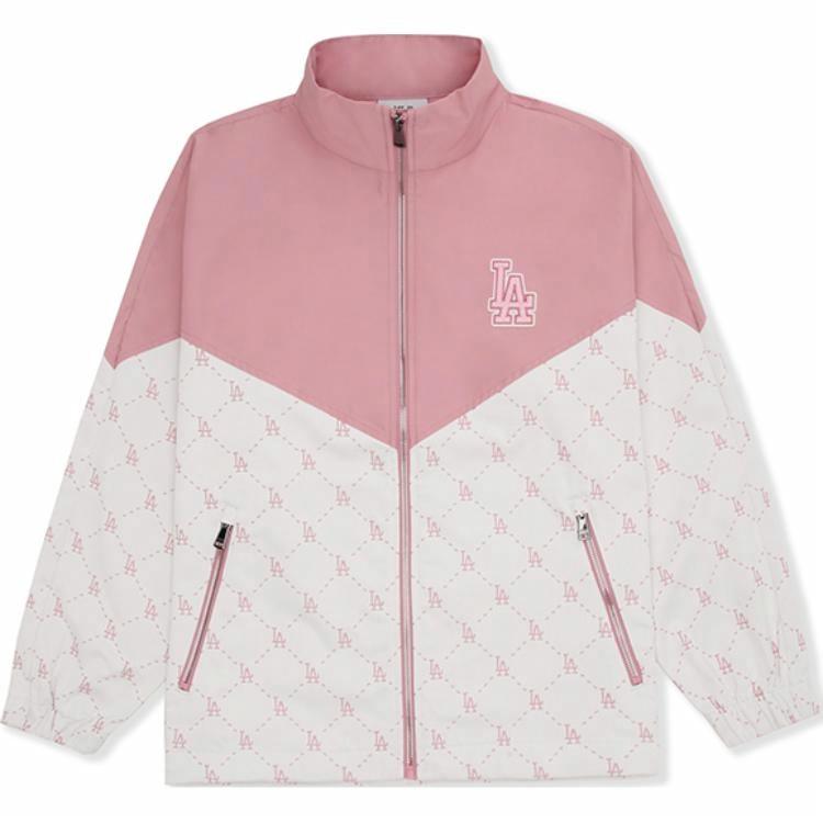 Куртка MLB Monogram (розовая)