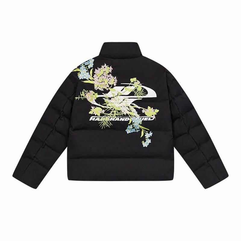 Куртка HARSH AND CRUEL Puffer Jacket (черная)