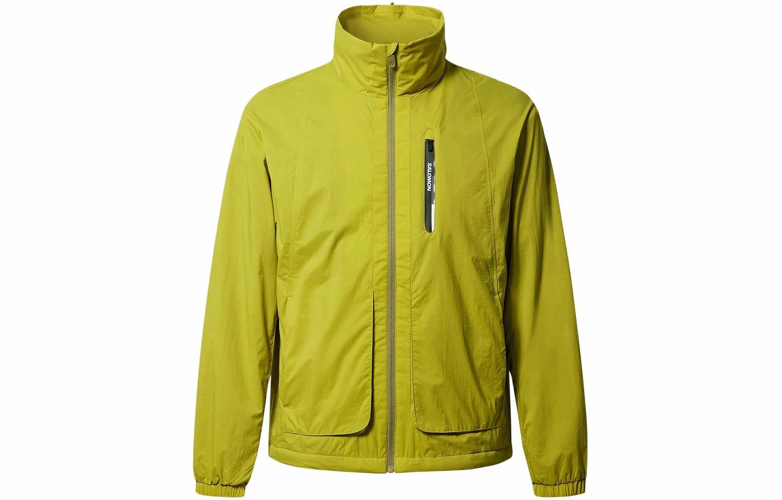 Мужская куртка Salomon UNI Jacket (желтая)