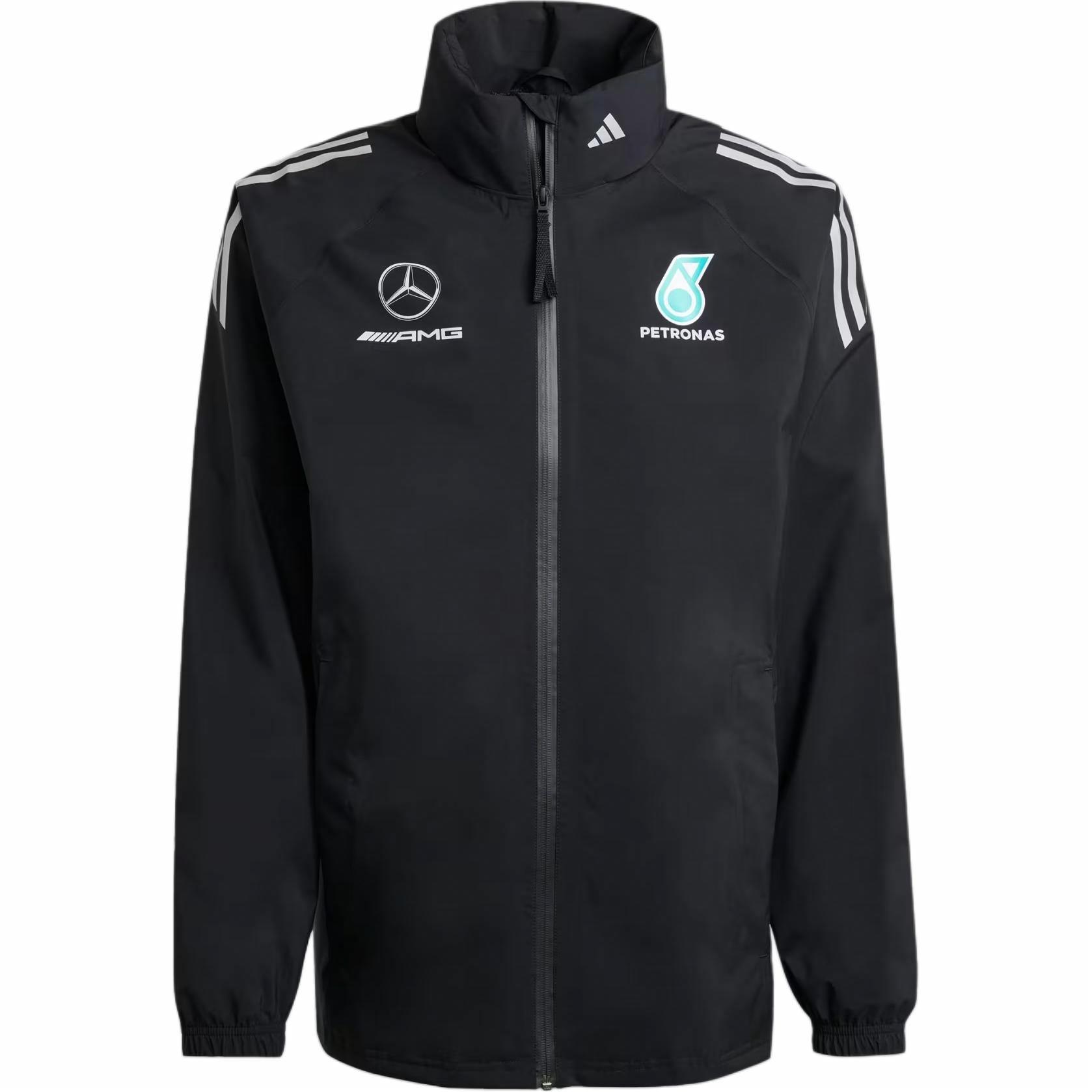 Мужская куртка adidas TEAM Logo (черная)