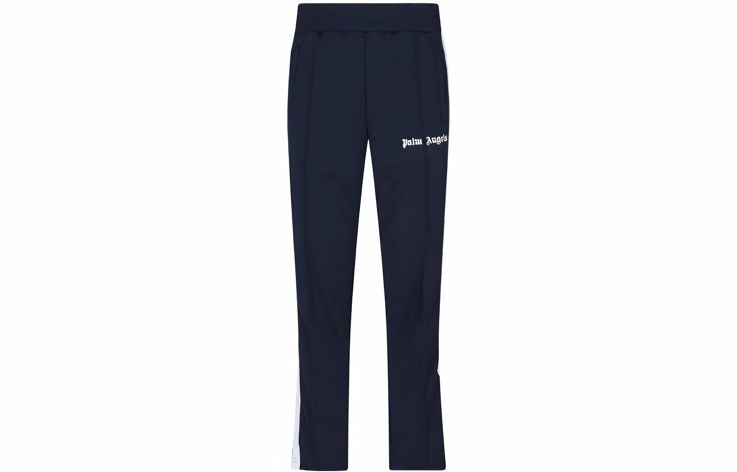 Мужские штаны PALM PALM ANGELS SS22 logo (темно-синие)