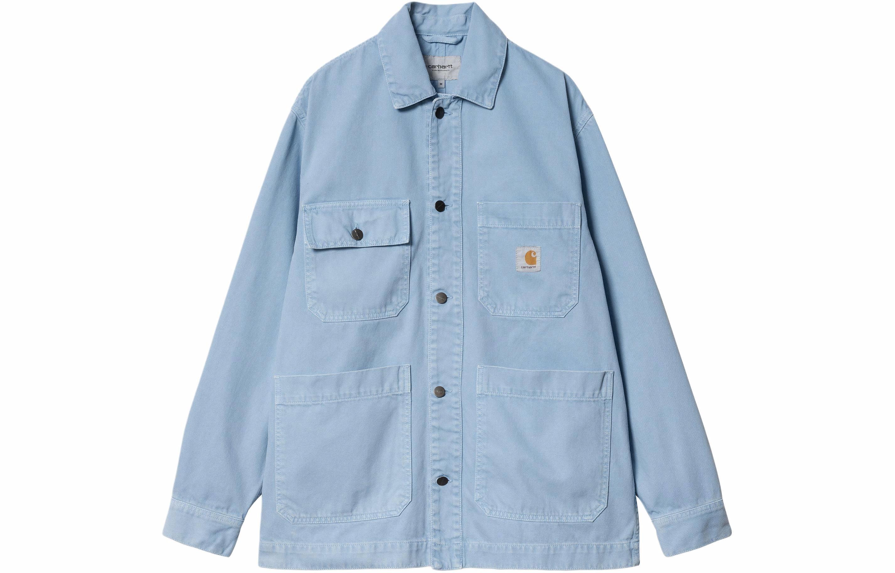Мужская куртка Carhartt WIP SS24 Garrison Coat (синяя)