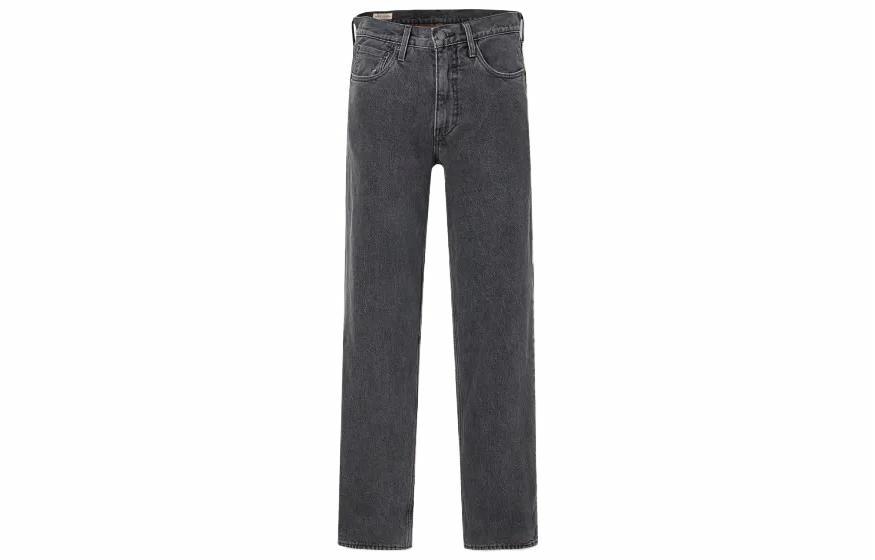 Мужские джинсы Levi's Зимнее тепло прямые состаренные (дымчато-серые)