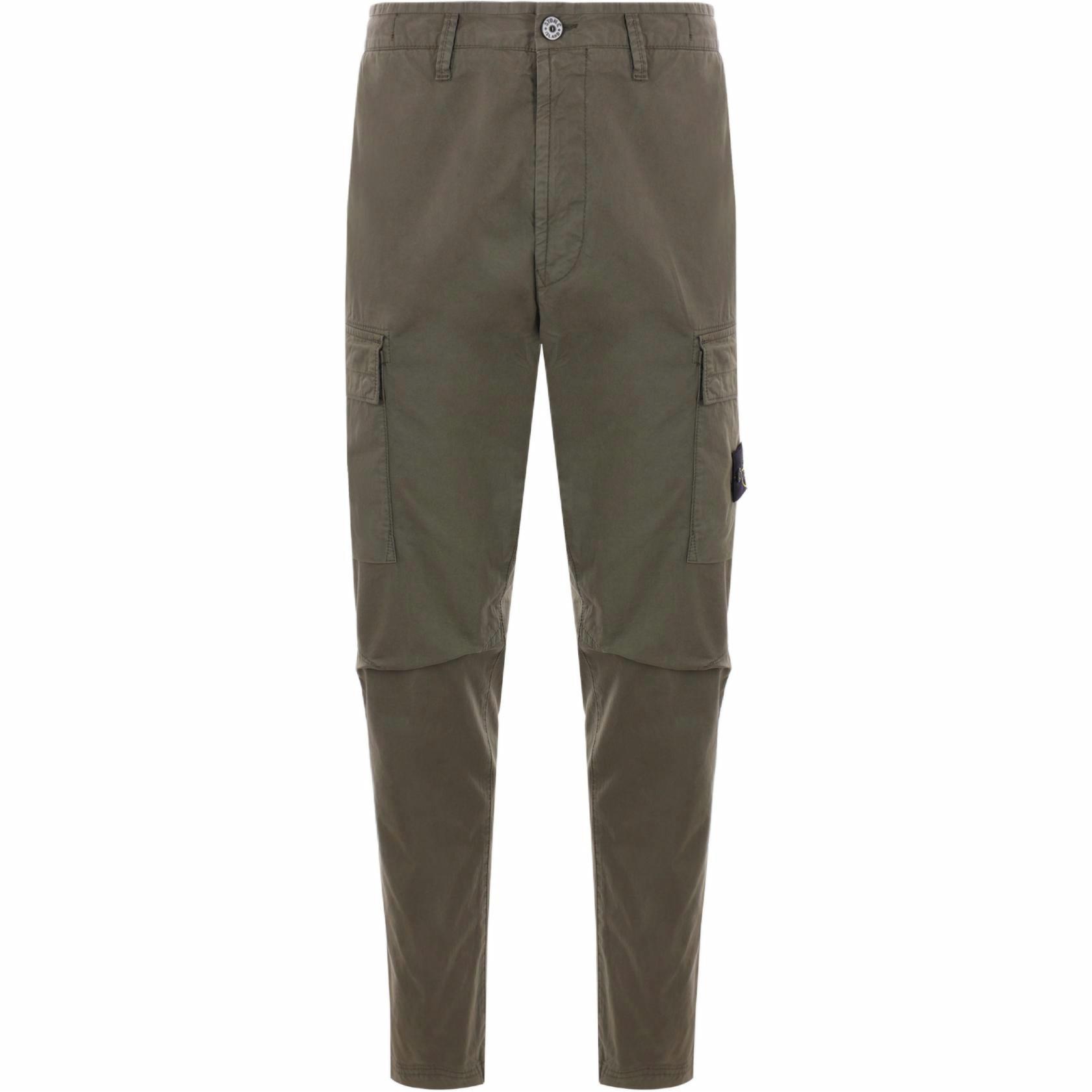 Мужские штаны STONE ISLAND (зеленые)