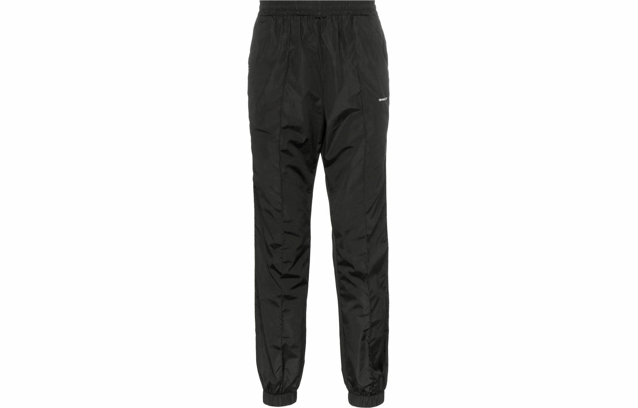 Мужские штаны OFF-WHITE Knit Joggers (черные)