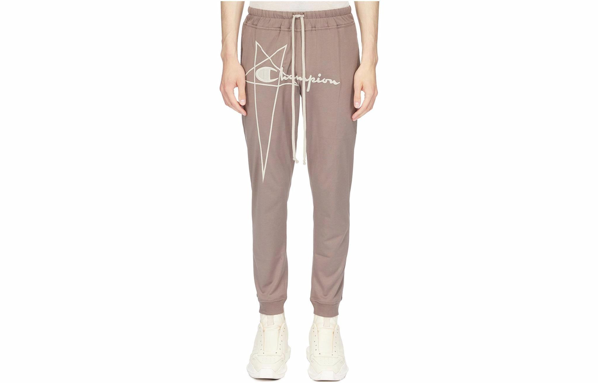Мужские штаны RICK OWENS/RO × Champion (черные)
