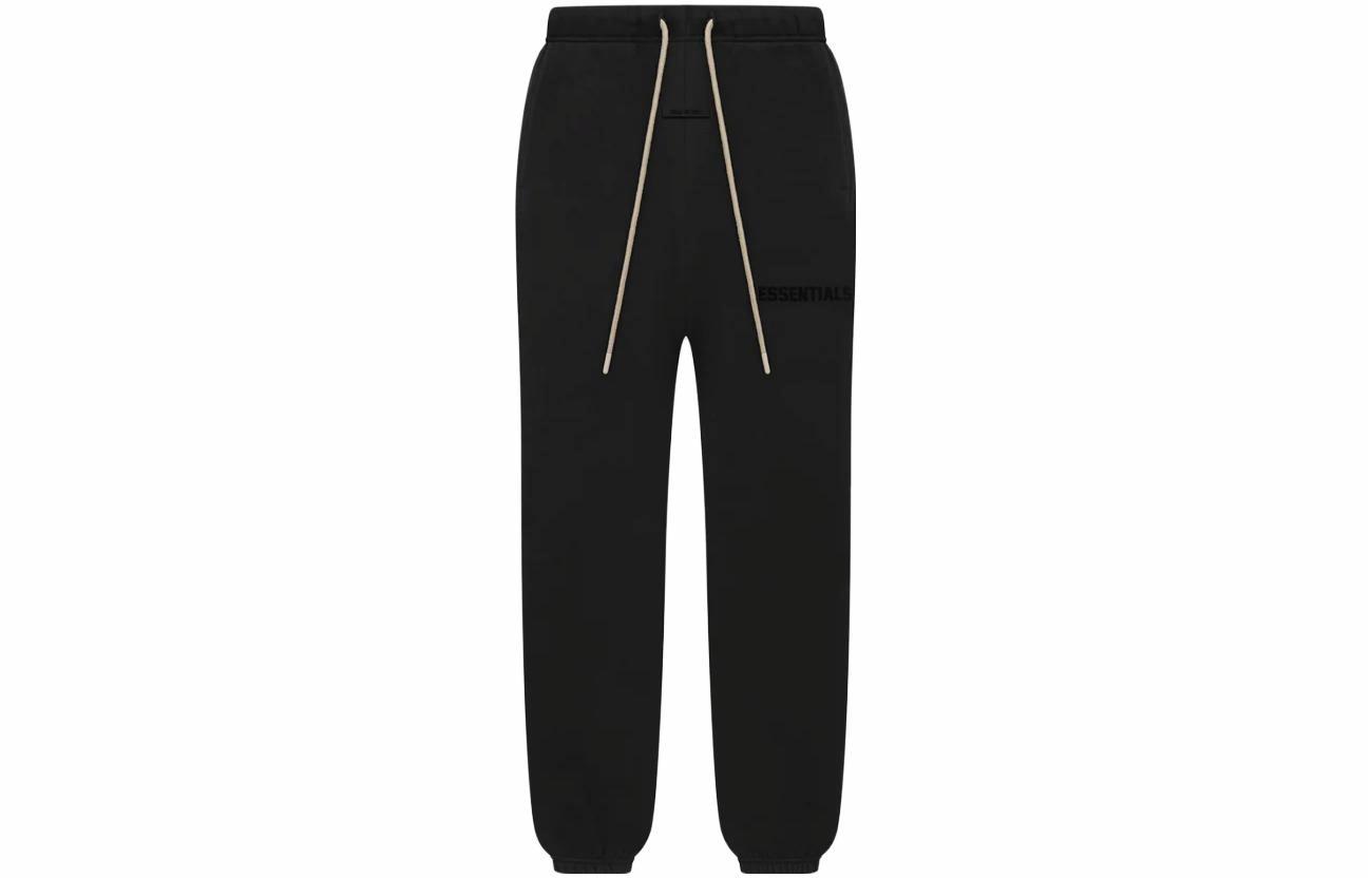 Штаны Fear of God Essentials Sweatpant Essentials Core Jet Black (черные)