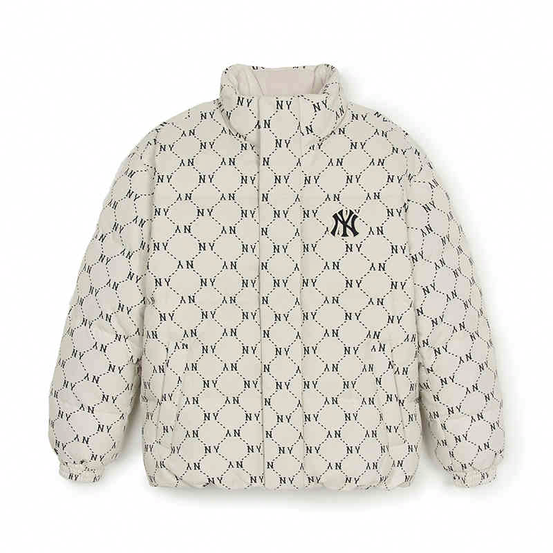 Куртка MLB Monogram (бежевая)