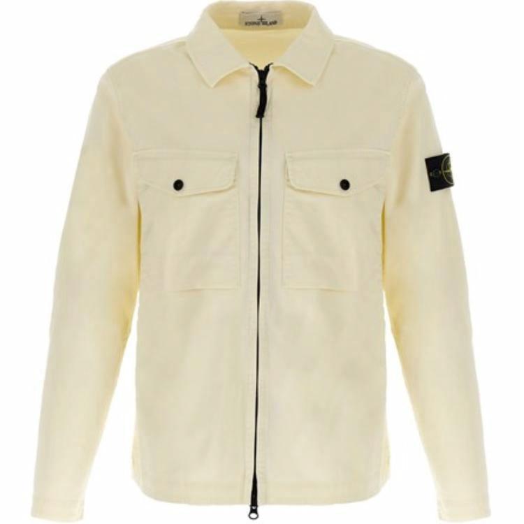 Мужская куртка STONE ISLAND (белая)