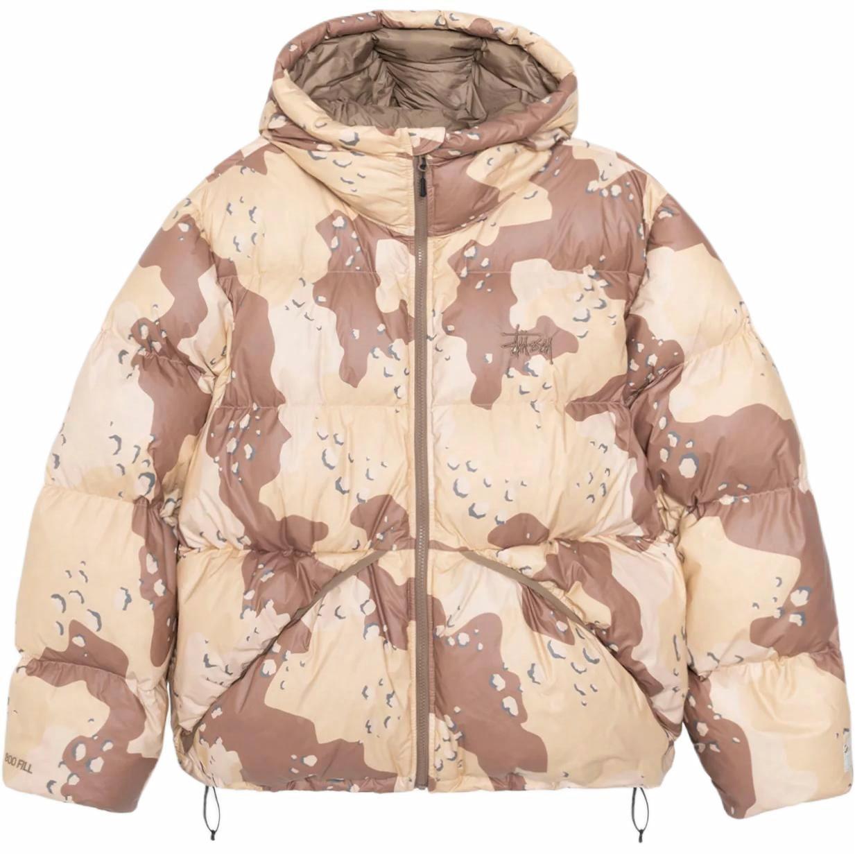 Пуховик Stussy (камуфляжный)