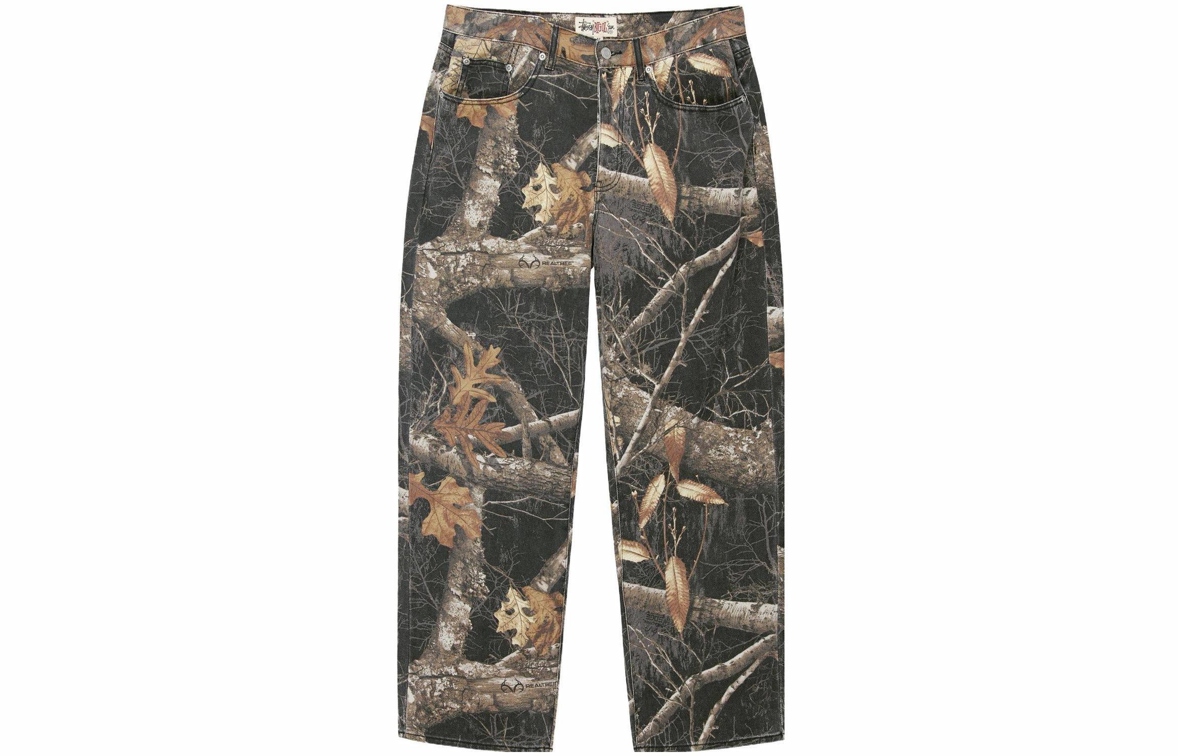 Джинсы Stussy FW23 Big Ol' Jean Realtree Edge (коричневые)