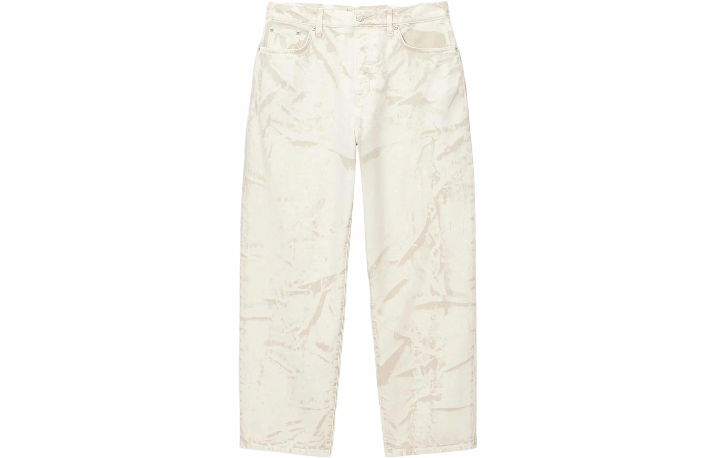 Джинсы Stussy FW23 Big Ol' Jean Distressed Canvas (белые)