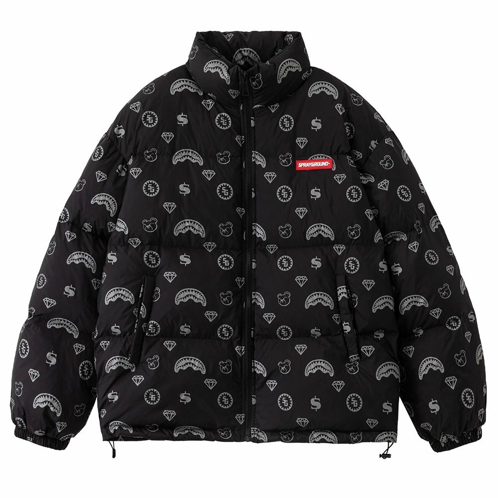 Куртка SPRAYGROUND Puff Down Jacket (разноцветная)