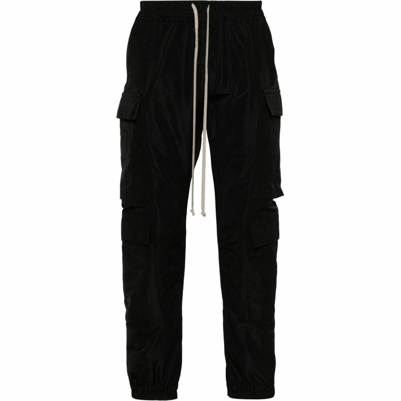 Мужские штаны RICK Tapered Cargo (черные)