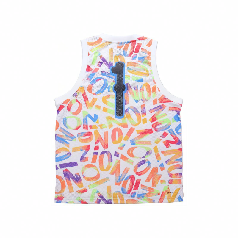 Мужская футболка Jordan Dri-FIT Zion (разноцветная) — фото 2